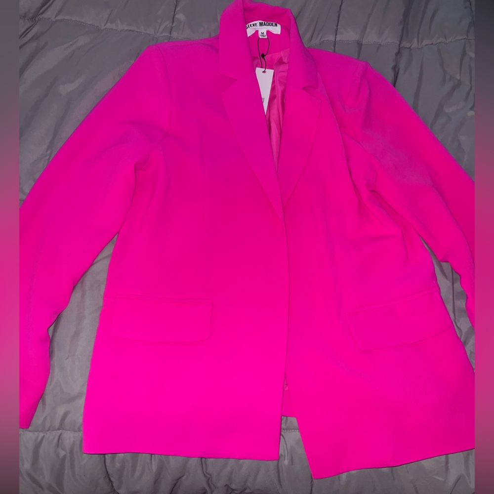 NWT Steve Madden Women's Pink Blazer